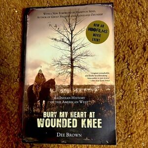 ‘Bury My Heart At Wounded Knee’ by Dee Brown book